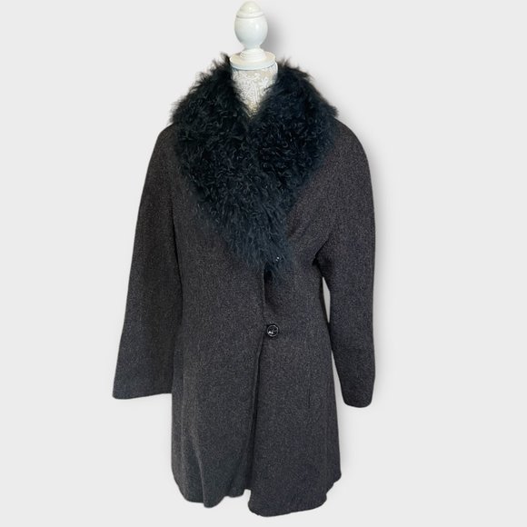 Italian boiled wool women’s jacket size 8. - Picture 1 of 9